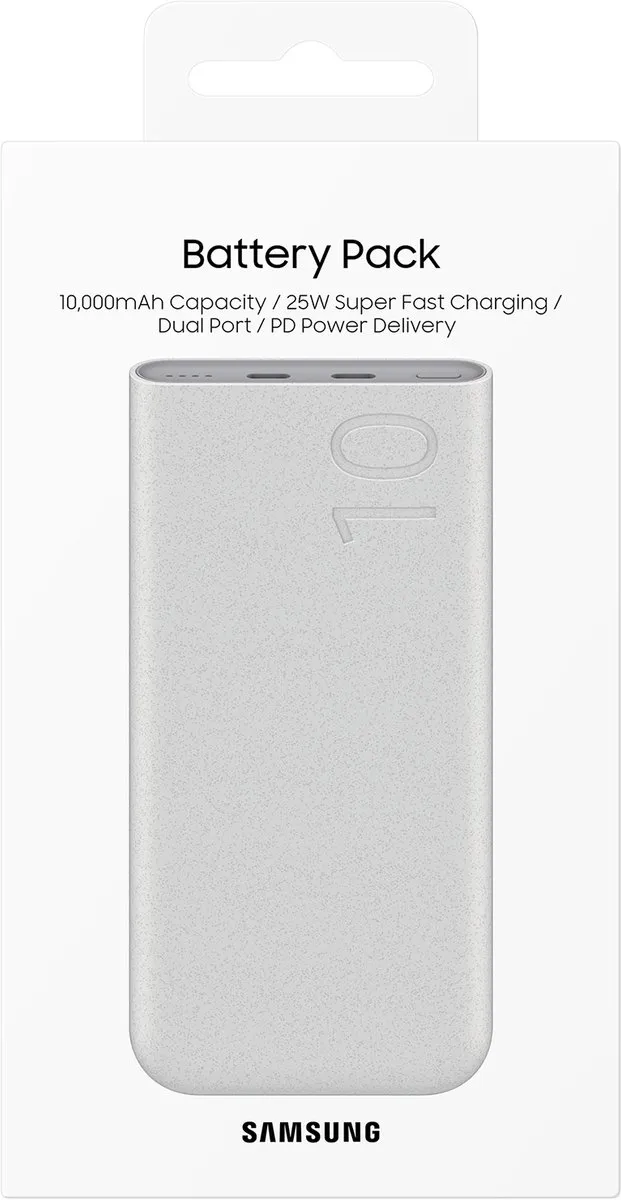 Samsung Fast Charge Duo Powerbank 25W - 10.000mAh - Beige