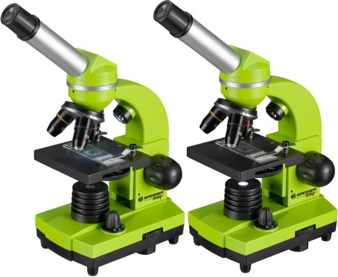Bresser Biolux SEL Studentenmicroscoop - Groen - afbeelding 3 van 6