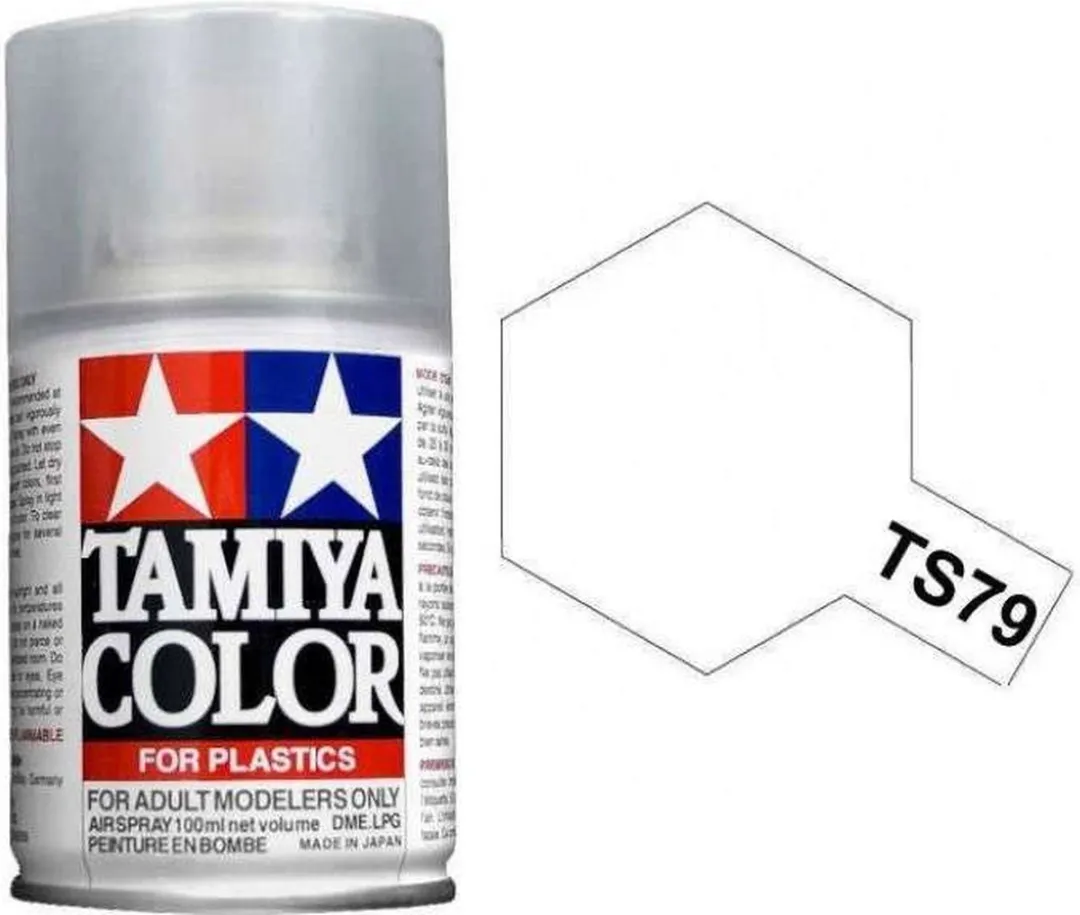 Tamiya Acryl Spray TS-79 Satin Clear Varnish 100ml
