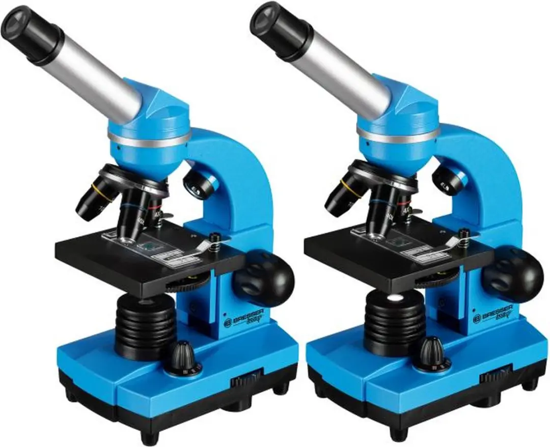 Bresser Junior Biolux SEL Studentenmicroscoop - Blauw - afbeelding 4 van 6