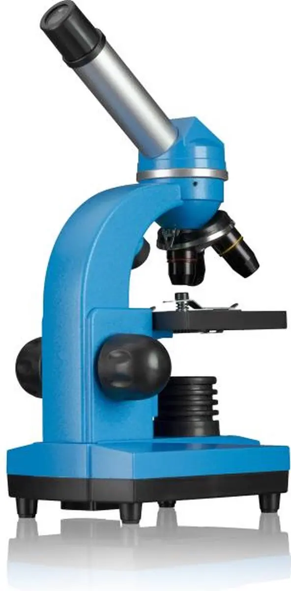 Bresser Junior Biolux SEL Studentenmicroscoop - Blauw - afbeelding 6 van 6