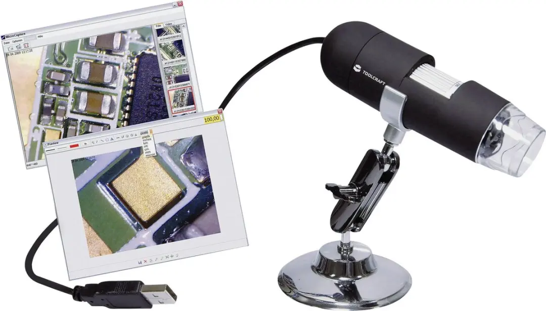 TOOLCRAFT DigiMicro 2.0 Scale USB-microscoop TO-5139591 - 200x - afbeelding 3 van 4