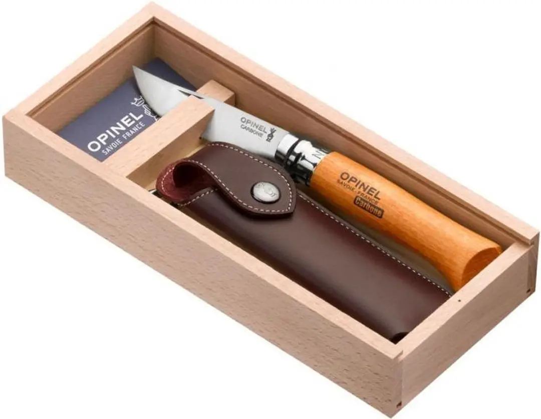 Opinel N°08 Luxury Range Zakmes - Beukenhout - afbeelding 5 van 6