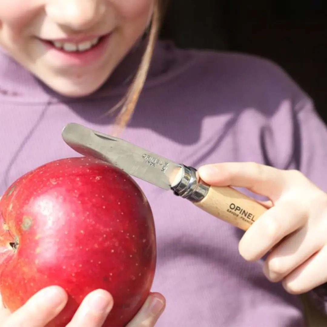 Opinel Mon Premier Zakmes - Rond RVS Hout - afbeelding 4 van 6