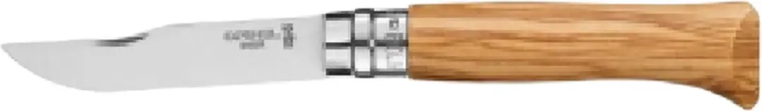 Opinel No. 8 Zakmes - Olijfhout - afbeelding 4 van 6
