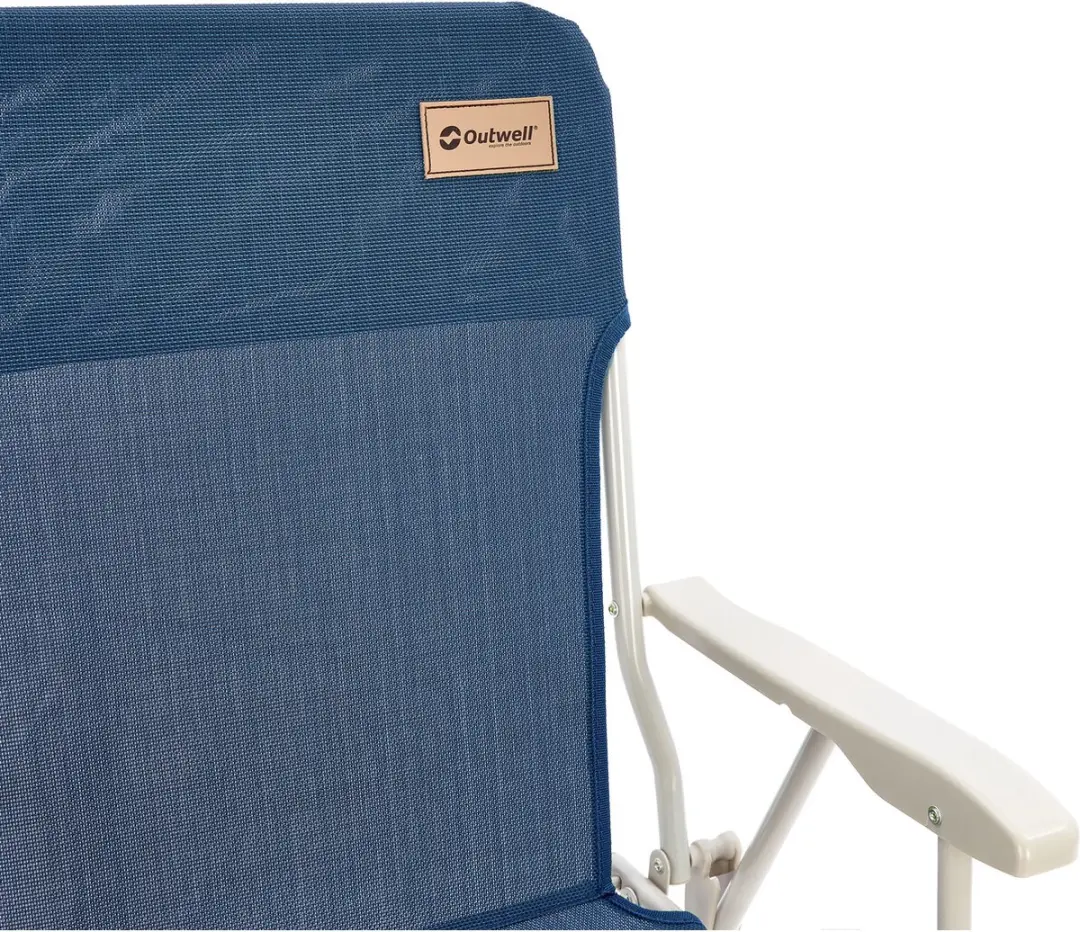 Outwell Blackpool Campingstoel - 120 kg - Ocean Blue - afbeelding 4 van 6