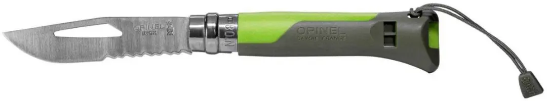 Opinel No. 08 Outdoor Zakmes - Earth Green - afbeelding 5 van 6