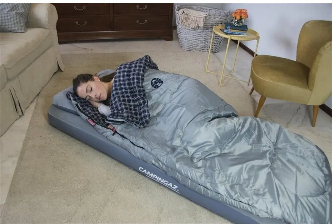 Campingaz X'tra Quickbed Airbed Single luchtbed - luchtbed lange mensen - grijs - 198x74x19cm - 1 persoons - afbeelding 4 van 6