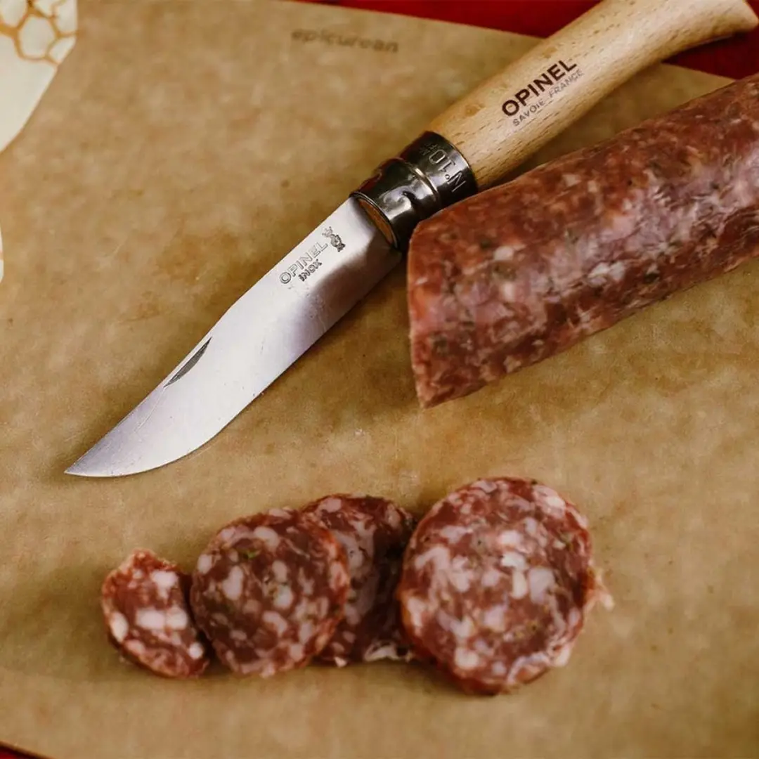 Opinel zakmes no.8 rvs hout - afbeelding 5 van 6