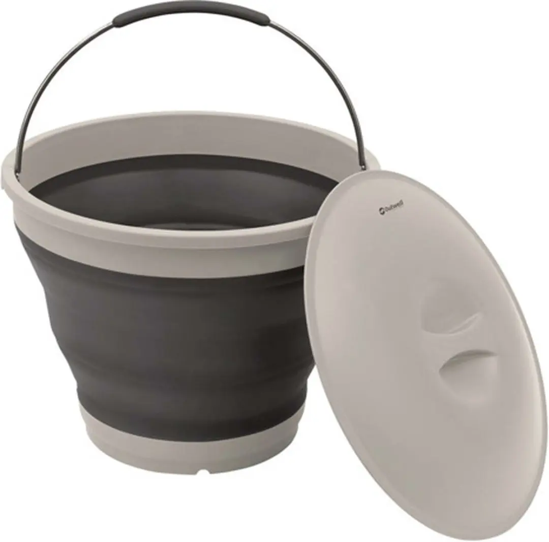 Outwell Collaps Opvouwbare Emmer 7,5L - Donkermarineblauw - afbeelding 2 van 5