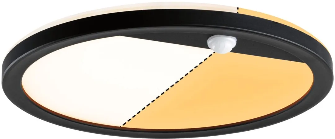 Paulmann LED-paneel Lamina Backlight Schemergestuurd 14W 28cm - Zwart