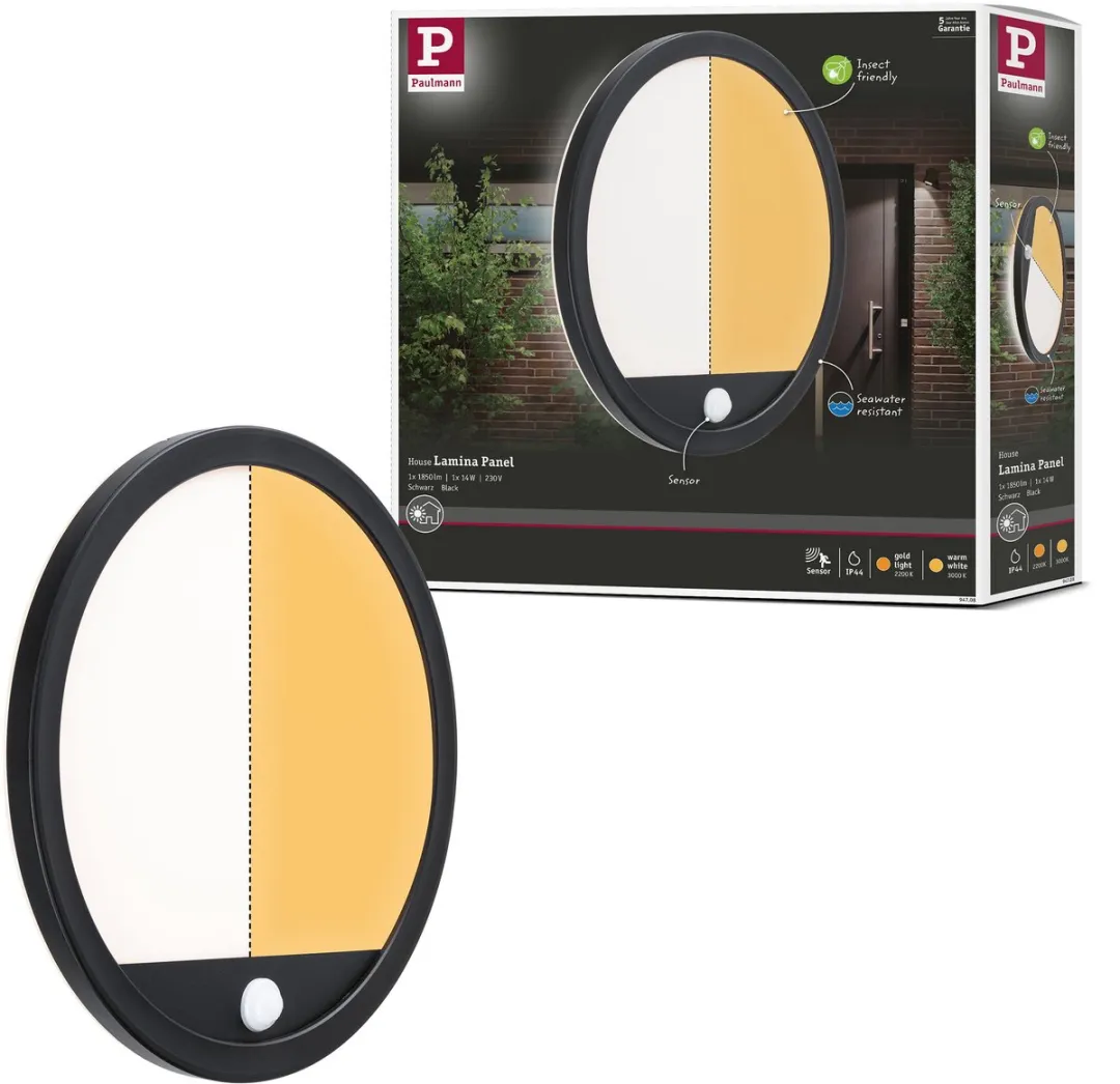Paulmann LED-paneel Lamina Backlight Schemergestuurd 14W 28cm