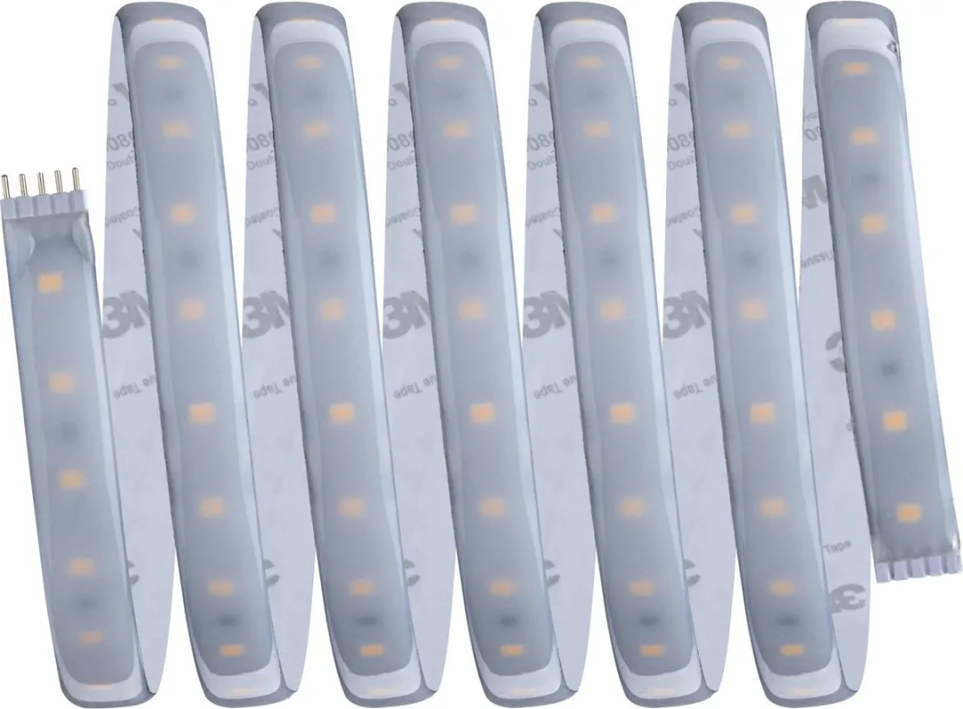 Paulmann LED-stripuitbreiding 24V 2,5m Warmwit - Zilver