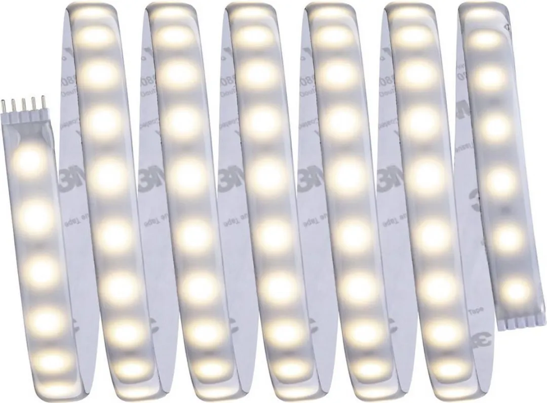 Paulmann LED-stripuitbreiding 24V 2,5m Warmwit - Zilver