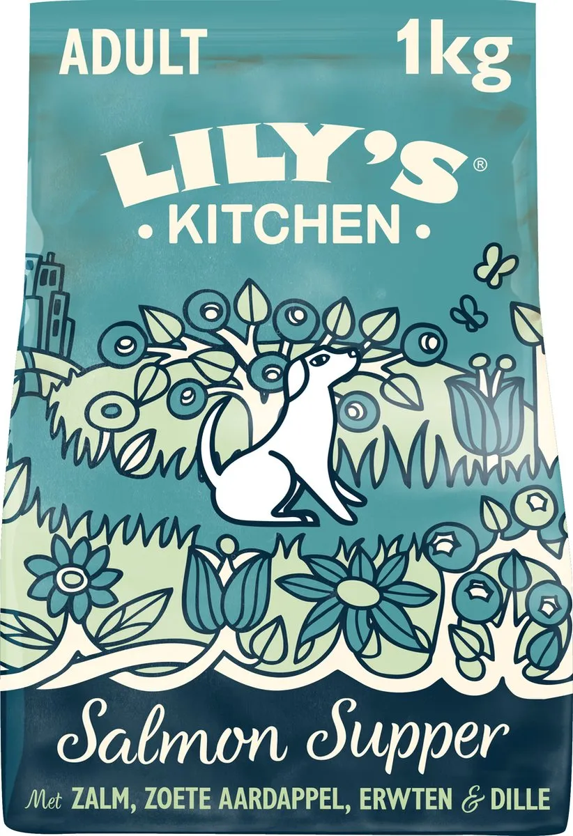 Lily's Kitchen Salmon Supper Hondenvoer Droogvoer - 4x1kg