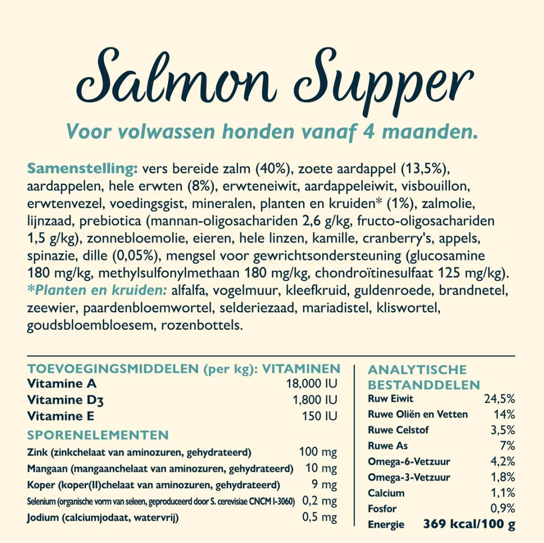 Lily's Kitchen Salmon Supper Hondenvoer Droogvoer - 4x1kg