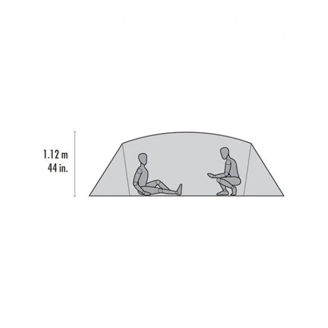MSR Mutha Hubba NX Tent - 3 Persoons - afbeelding 2 van 6
