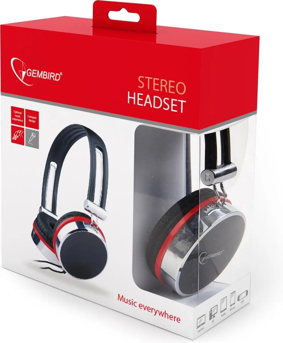 Gembird MHS-903 - Koptelefoon met microfoon