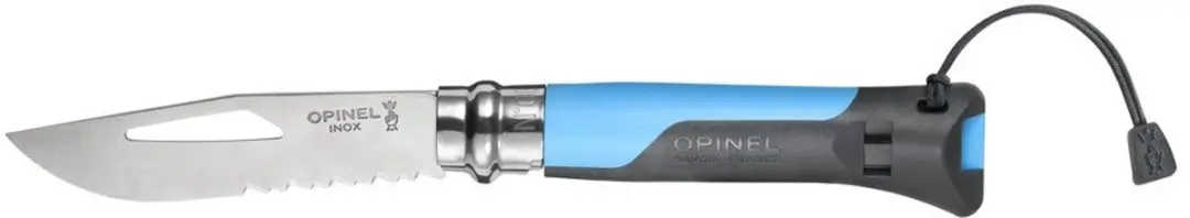 Opinel 001576 Outdoor Zakmes No. 08 - Blauw - afbeelding 4 van 6