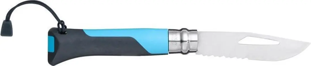 Opinel 001576 Outdoor Zakmes No. 08 - Blauw - afbeelding 2 van 6