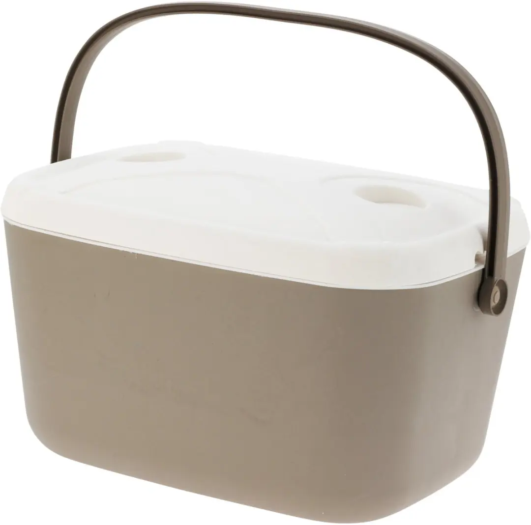 koelbox - 30 liter - koelboxen -Taupe - per set van 2 stuks
