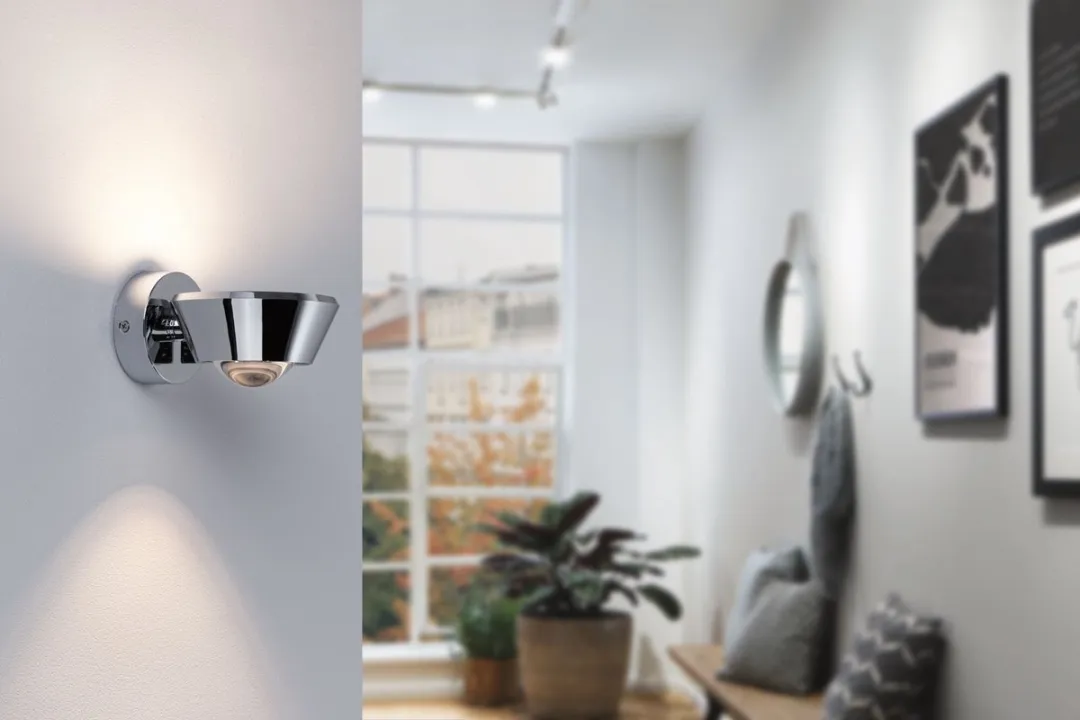 Paulmann LED Wandlamp Sabik IP44 9W - Chroom