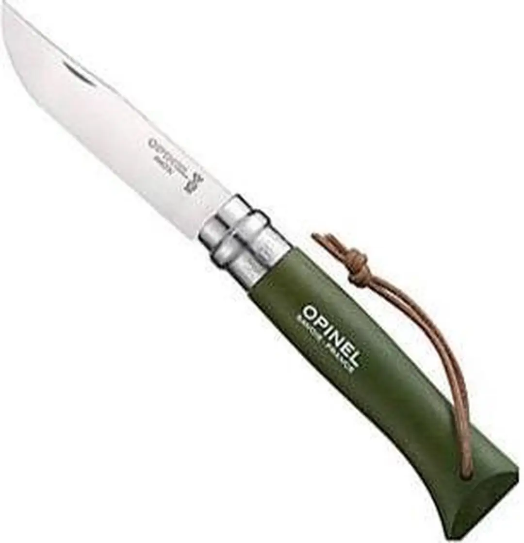 Opinel Zakmes No. 08 - Groen - afbeelding 2 van 2