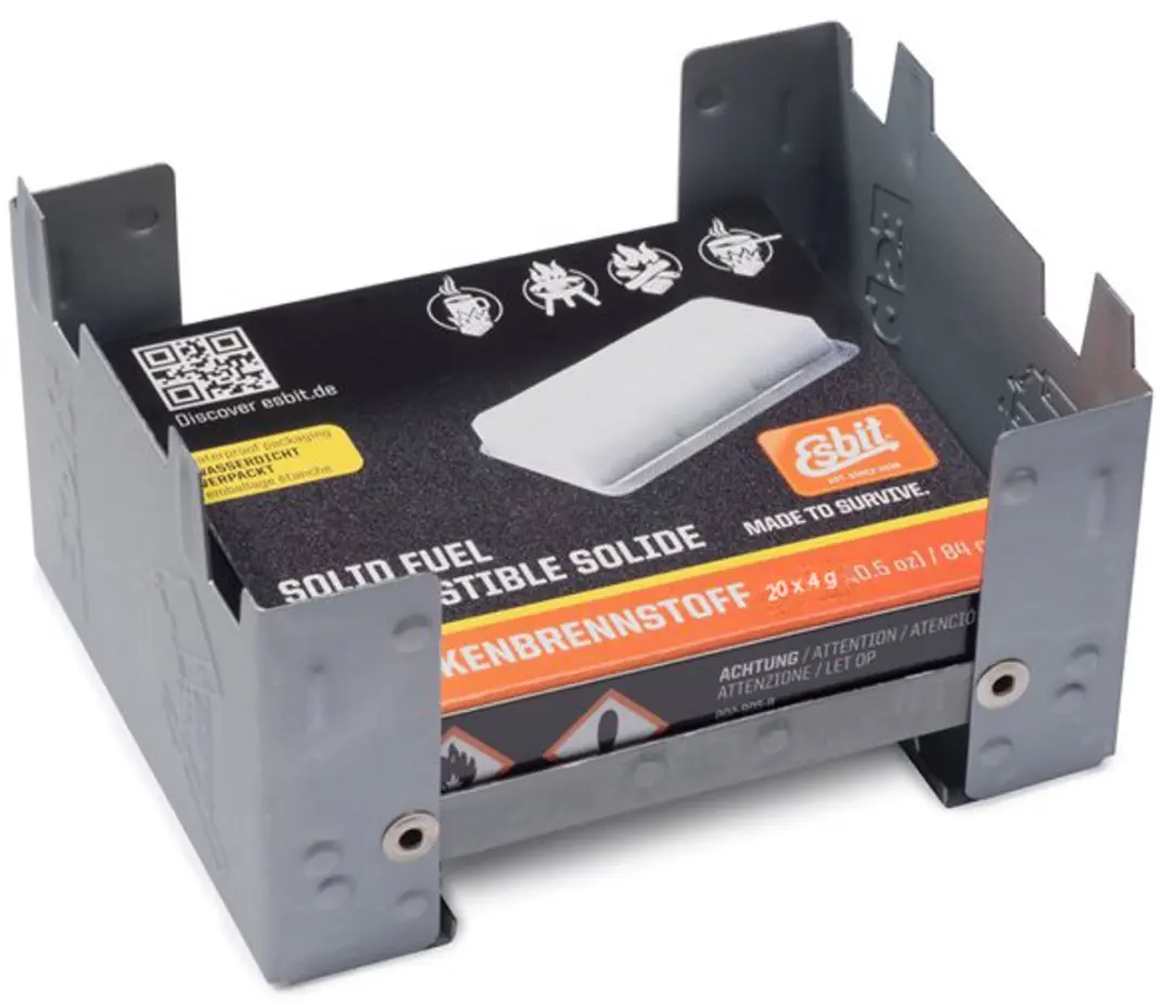 Esbit Pocket Stove S Brander - 20x4g Esbit Blokjes - afbeelding 2 van 6