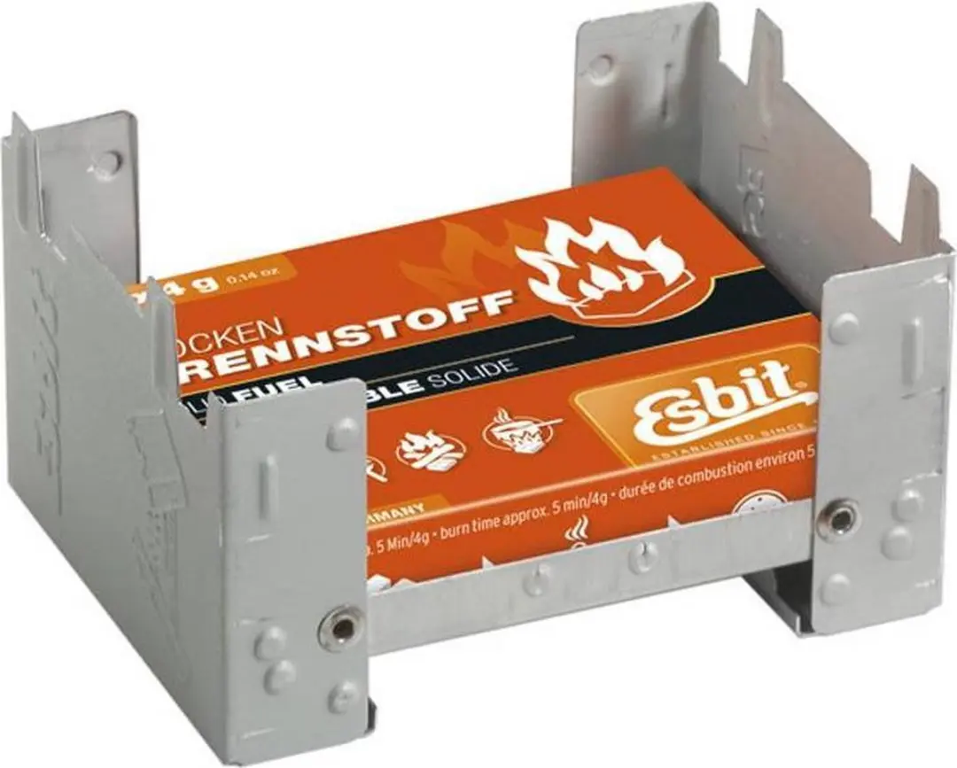 Esbit Pocket Stove S Brander - 20x4g Esbit Blokjes - afbeelding 6 van 6