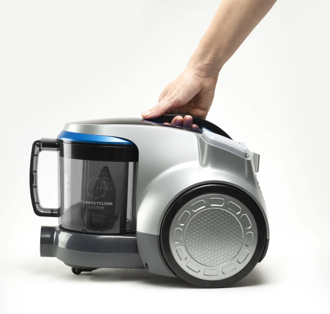 BLACK+DECKER BXVML700E Stofzuiger - 700W - 2L - Grijs/Zwart/Blauw