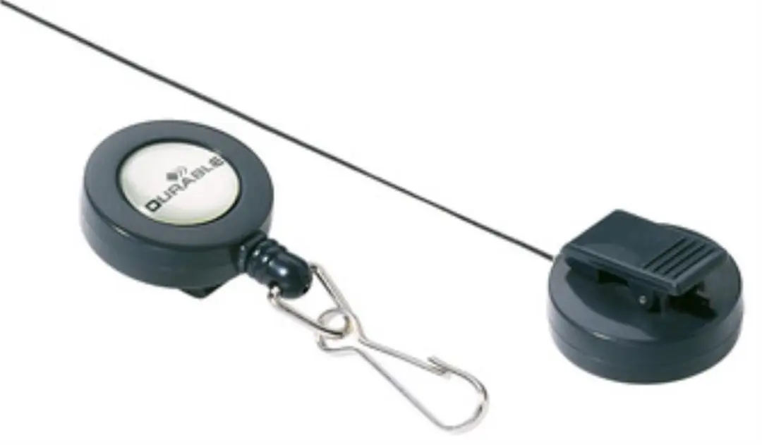 Durable 822158 Rollerclip voor batch krokodilklem, Veerhaak 10 stuk(s)