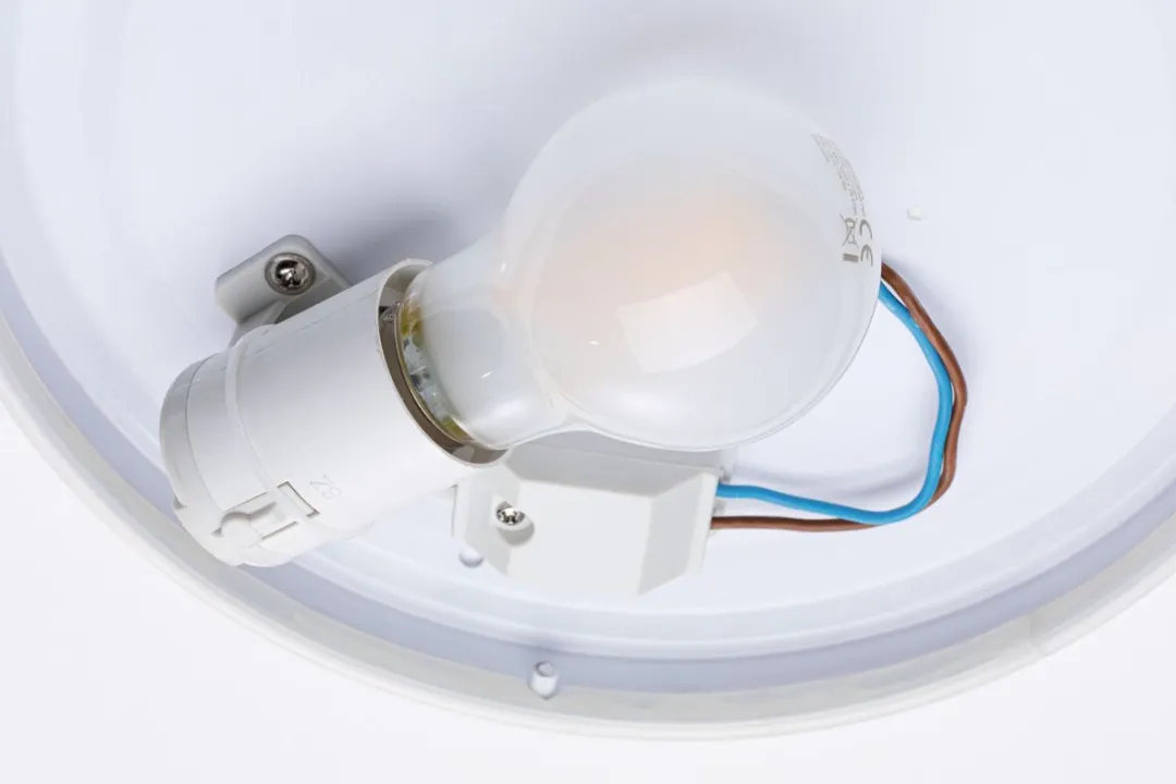 Paulmann Axin Plafondlamp IP44 E27 18W - Wit