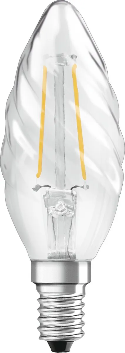 Osram Classic LED E14 Candle Filament 2.8W 250lm - Zeer Warm Wit