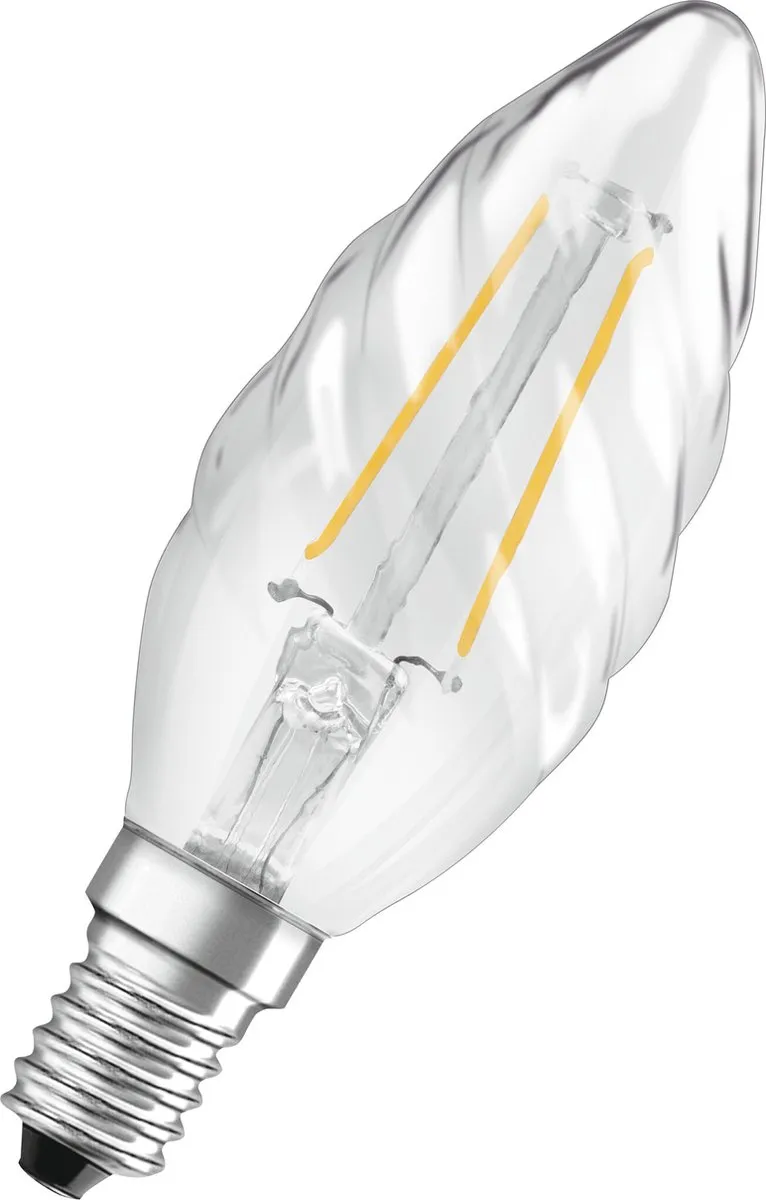 Osram Classic LED E14 Candle Filament 2.8W 250lm