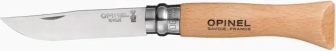 Opinel No.06 Zakmes Inox - Lemmet 7,5 cm - afbeelding 2 van 6