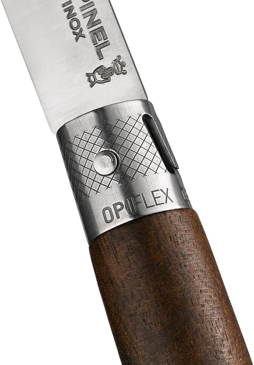 Opinel Néo6 Opiflex Zakmes - Black Walnut Hout - RVS - 003108 - afbeelding 3 van 6