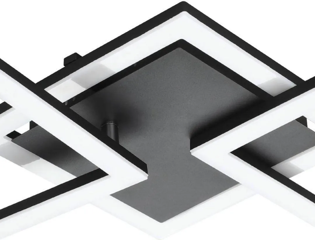 EGLO connect.z Paranday-Z Smart Plafondlamp 65cm - Zwart - Zigbee
