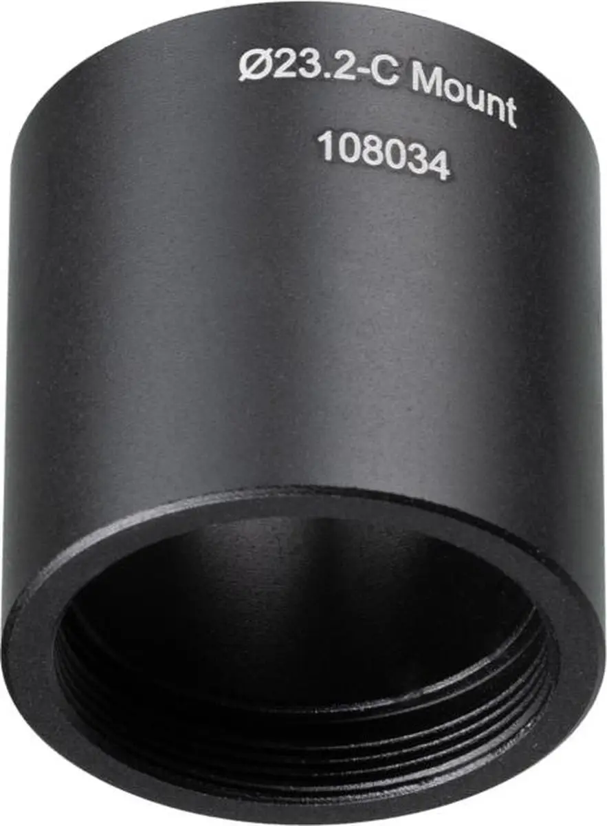 Bresser 5942030 C-Mount Microscoop Camera-adapter - Zwart - afbeelding 5 van 5