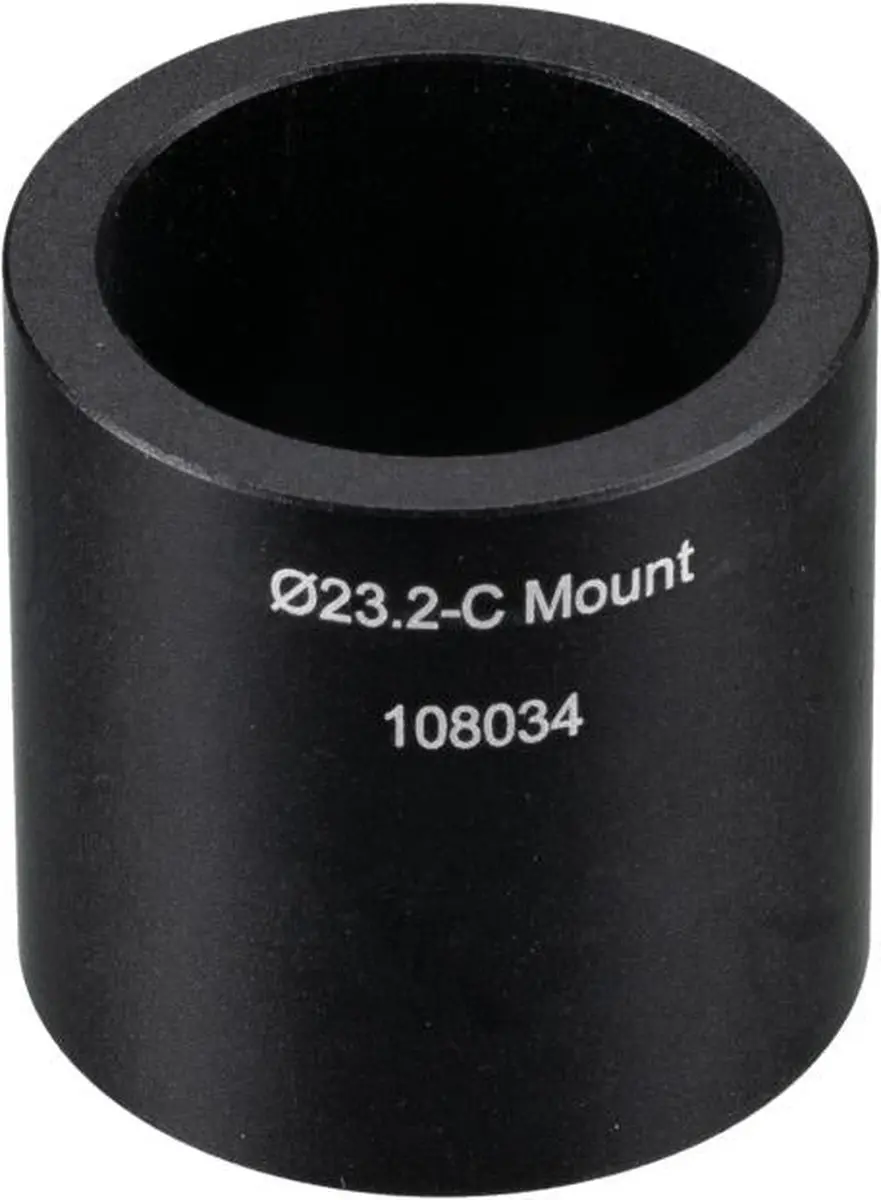 Bresser 5942030 C-Mount Microscoop Camera-adapter - Zwart - afbeelding 3 van 5
