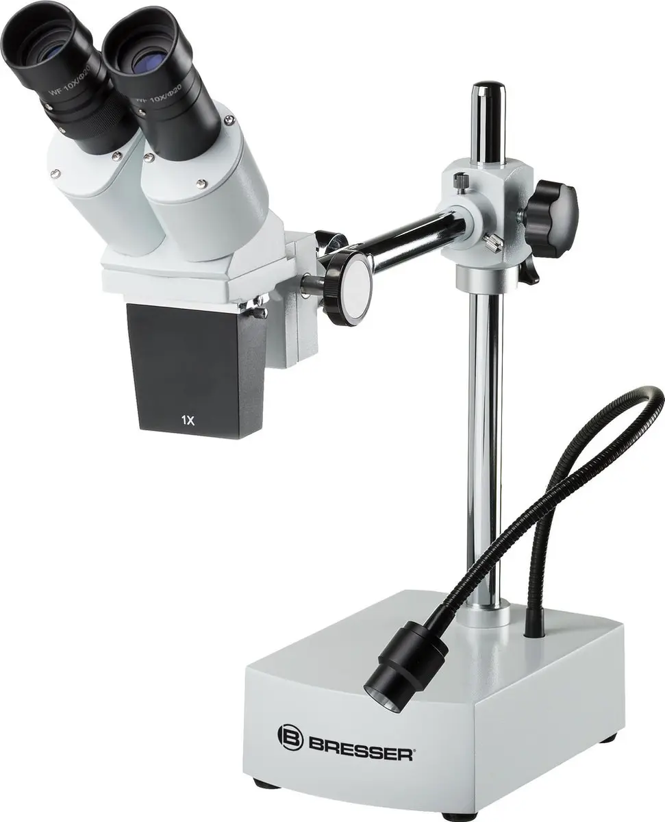 Bresser Biorit ICD-CS 5802520 Stereomicroscoop - Wit - afbeelding 5 van 6