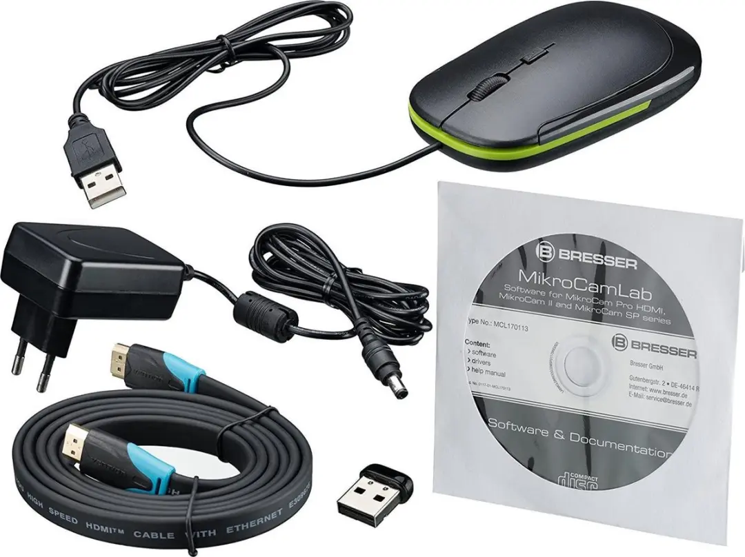 Bresser MikroCam PRO HDMI Autofocus 5914190 Microscoopcamera - afbeelding 5 van 6