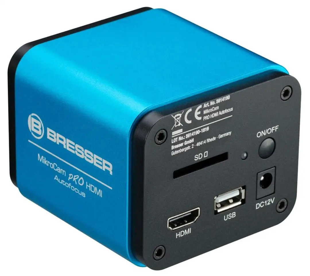 Bresser MikroCam PRO HDMI Autofocus 5914190 Microscoopcamera - afbeelding 6 van 6