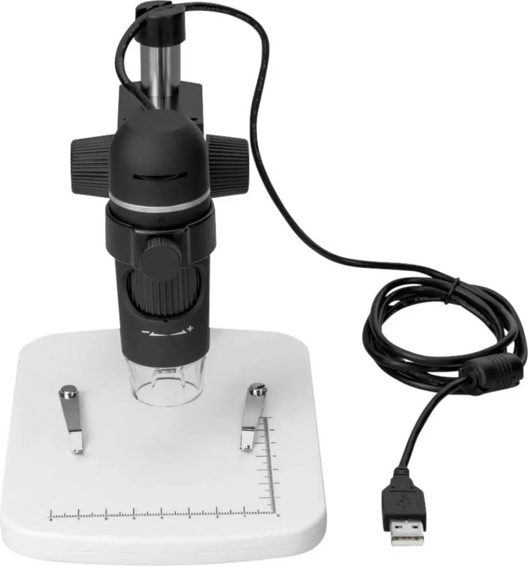 TOOLCRAFT DigiMicro Profi TO-5139594 USB-microscoop - Zwart - afbeelding 4 van 6