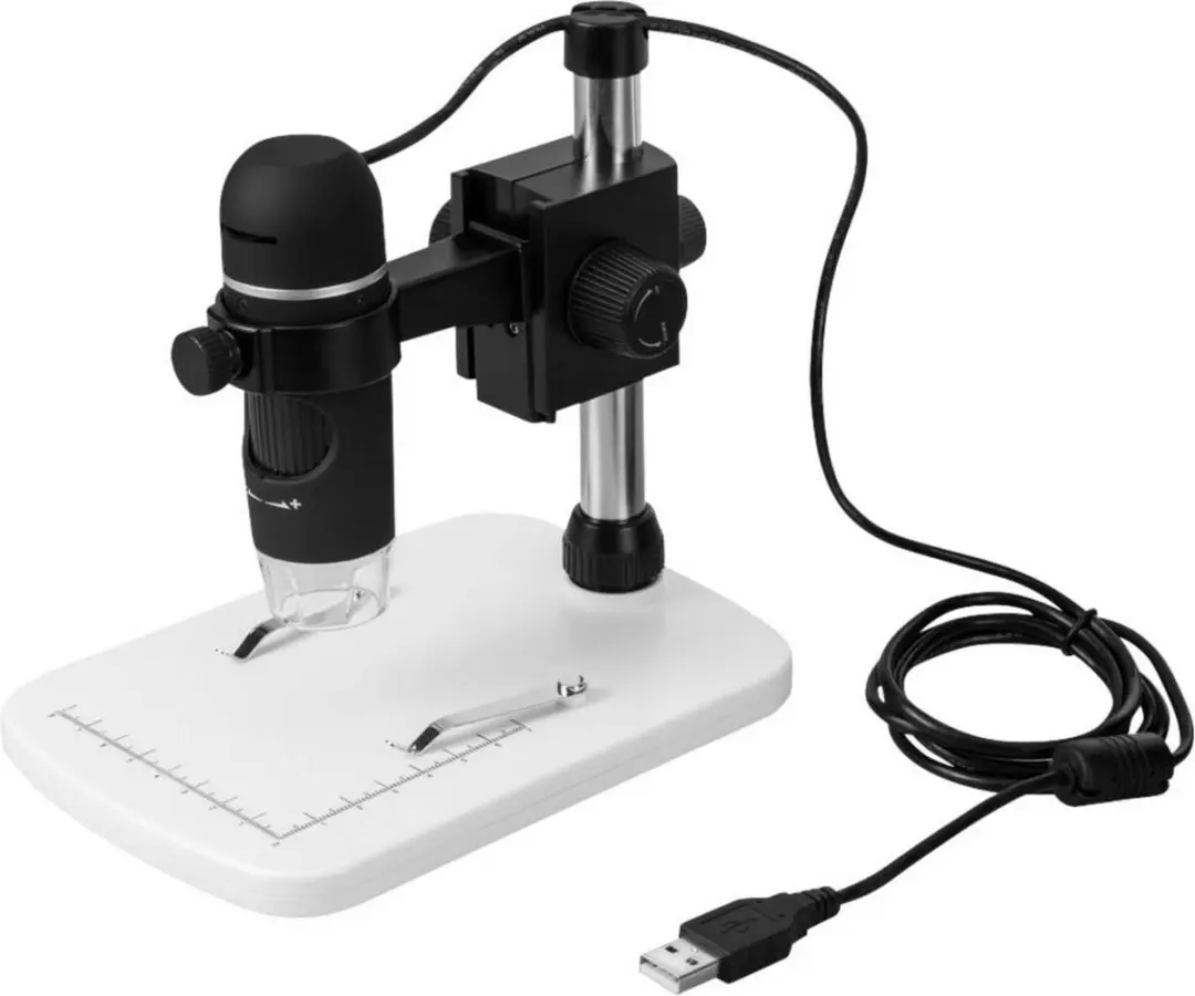 TOOLCRAFT DigiMicro Profi TO-5139594 USB-microscoop - Zwart - afbeelding 6 van 6