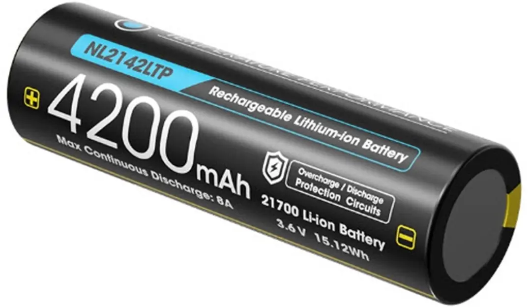 Nitecore NL2142LTP Oplaadbare Li-Ion batterij 4200mAh - afbeelding 2 van 4