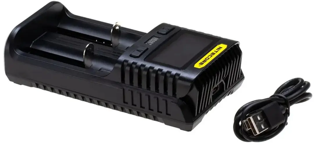 Nitecore UMS2 Batterijlader - Zwart - afbeelding 3 van 6