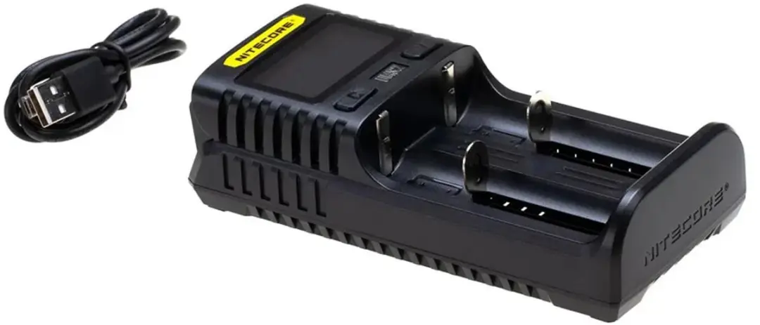 Nitecore UMS2 Batterijlader - Zwart - afbeelding 2 van 6