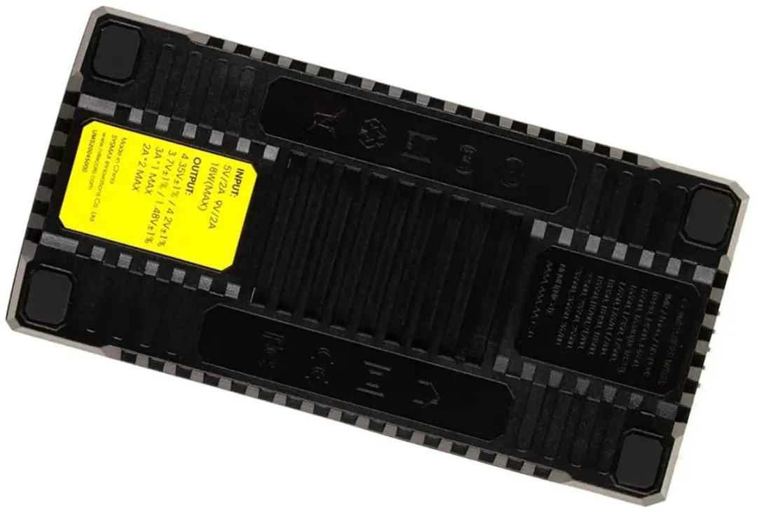 Nitecore UMS2 Batterijlader - Zwart - afbeelding 4 van 6
