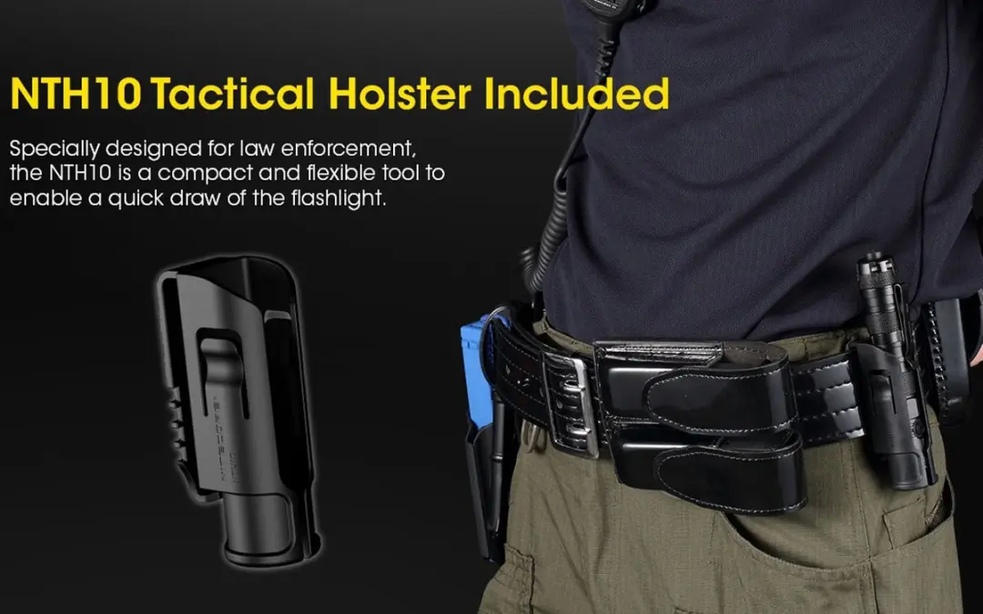 Nitecore NTH10 Tactische Holster - Zwart - afbeelding 2 van 2