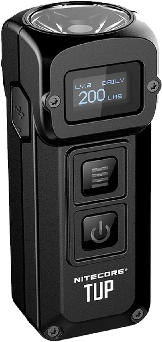 Nitecore TUP Sleutelhanger Zaklamp 1000 lumen - Zwart - afbeelding 4 van 6